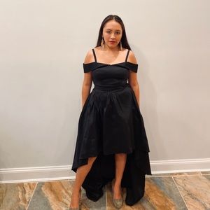 Black formal dress